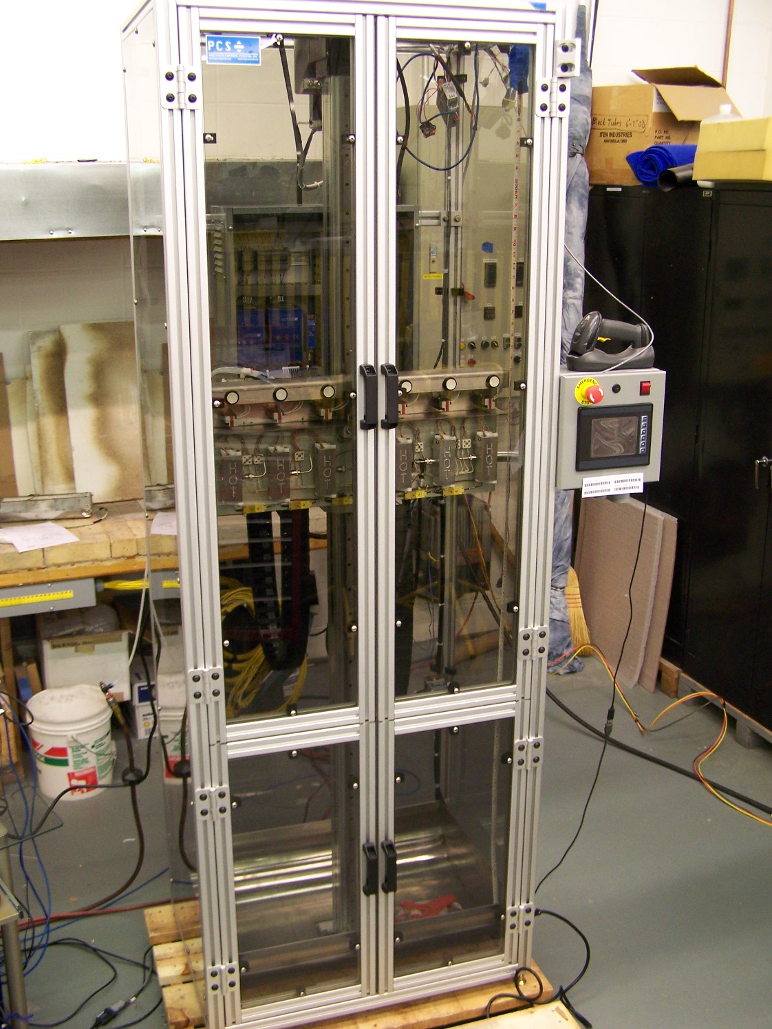Scanning Vertical Reflow Oven